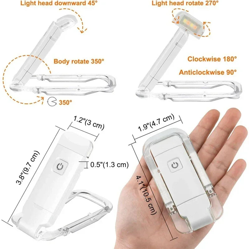 Mini Light Reading Clip