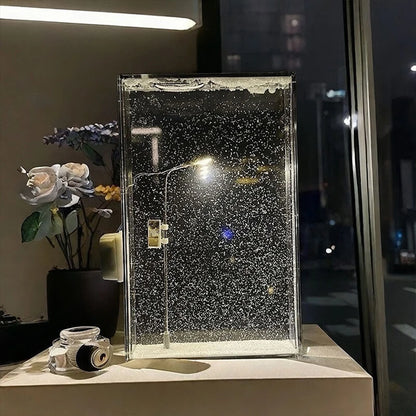 Snowfall lamp