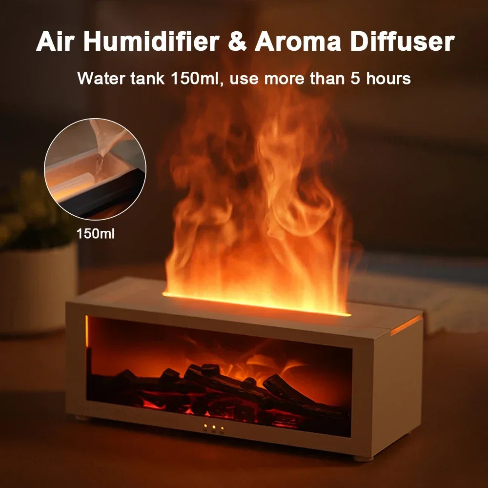 Flame LED Humidifier