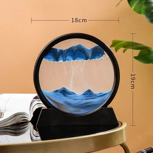 3D Sand Hourglass Quick Sand Art